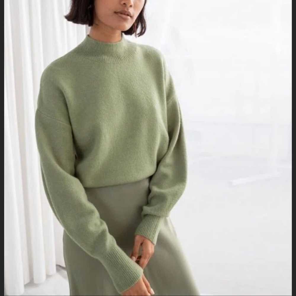 Other stories green sweater